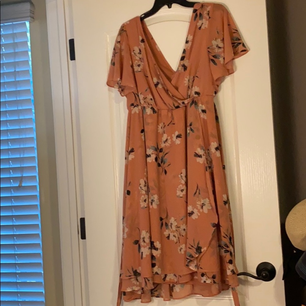 Torrid faux wrap dress